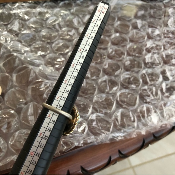 Vintage Stone Ring Size 7.5 - Picture 3 of 4